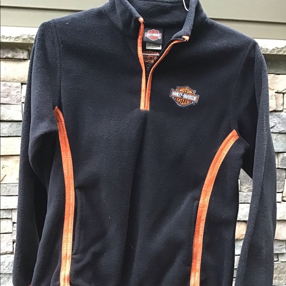 harley davidson fleece pullover